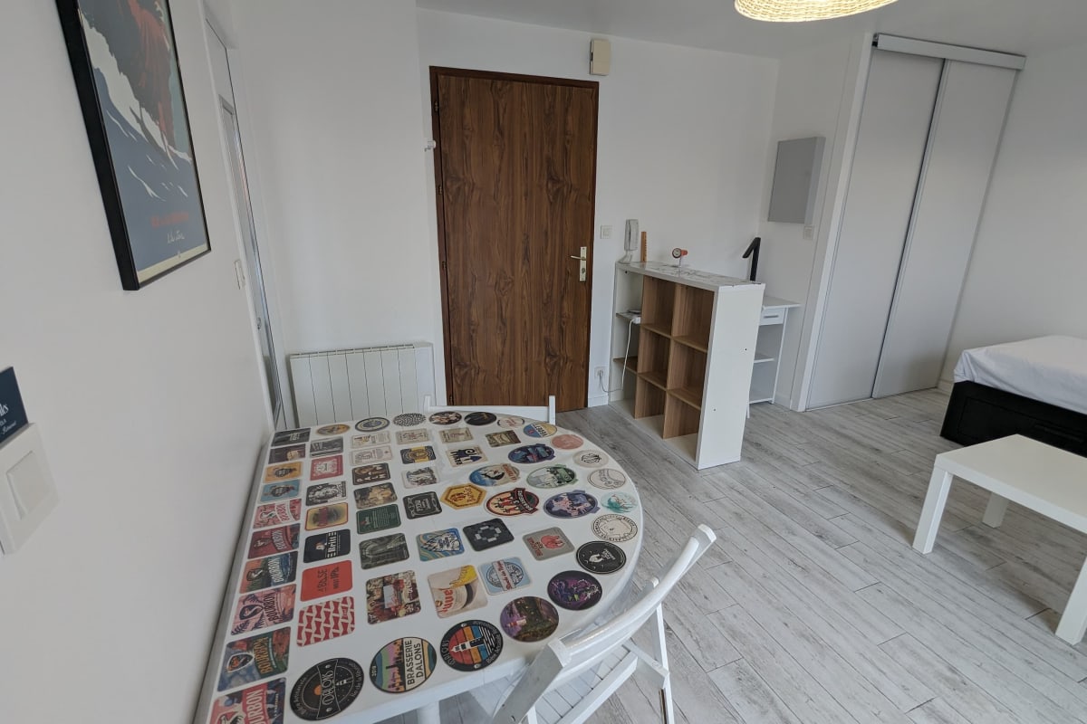 Charmant studio à deux pas de la plage