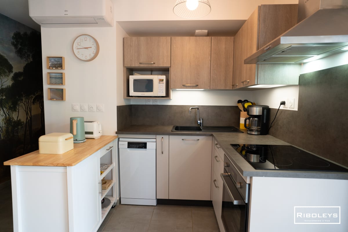  immobilier  Riboleys  - T2 climatisé avec WIFI et piscine