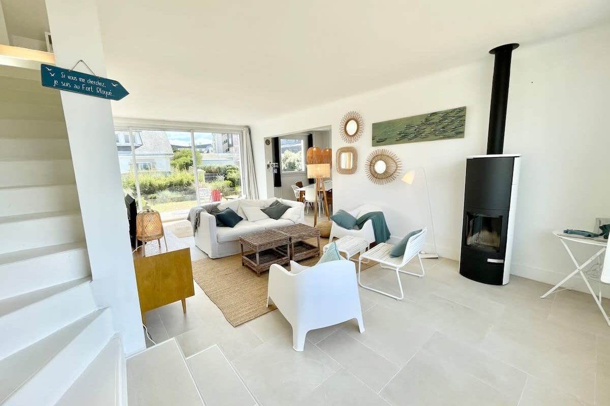 Maison   Maison Ultra Coconning Jardin Face aux plages