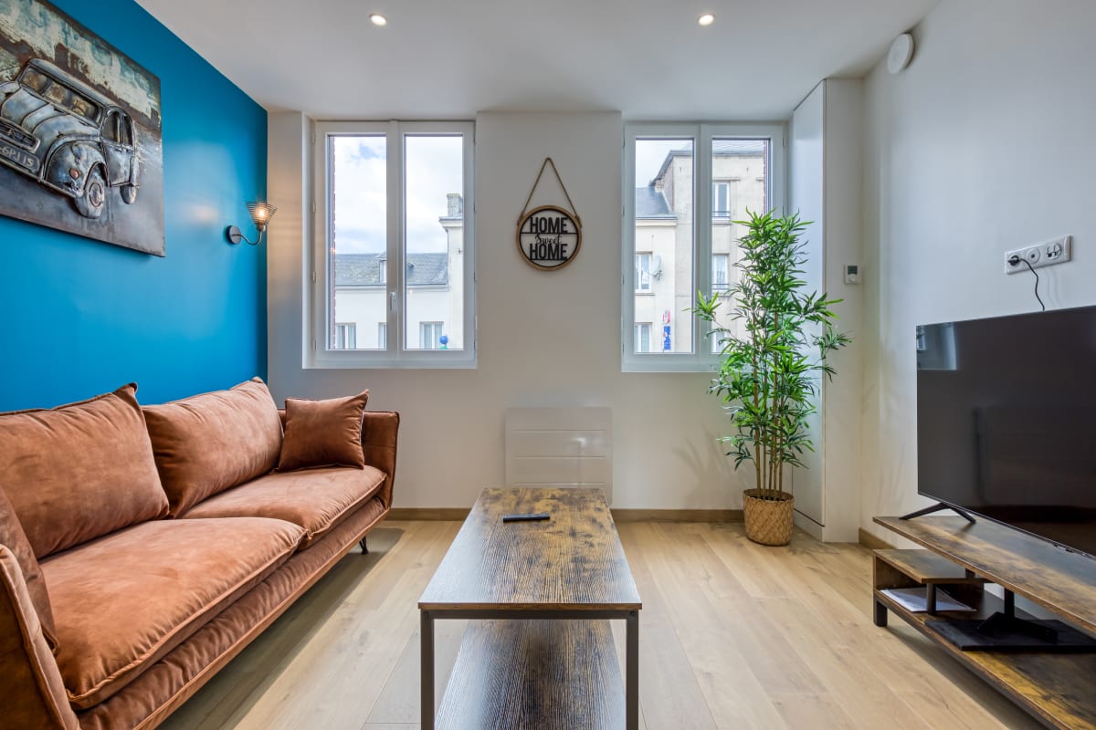  immobilier  L'apparté, un F2 cosy et moderne refait à neuf