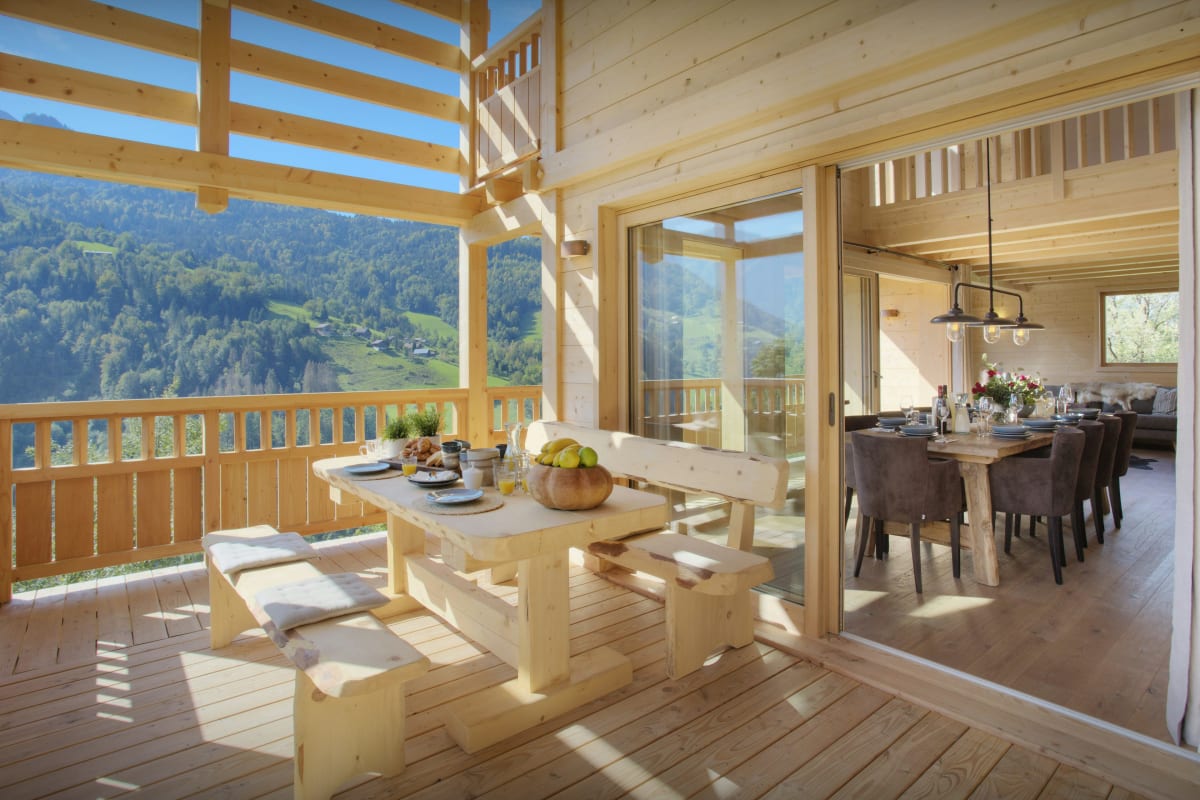  immobilier  Vues sur la vallée et les montagnes - OVO Network
