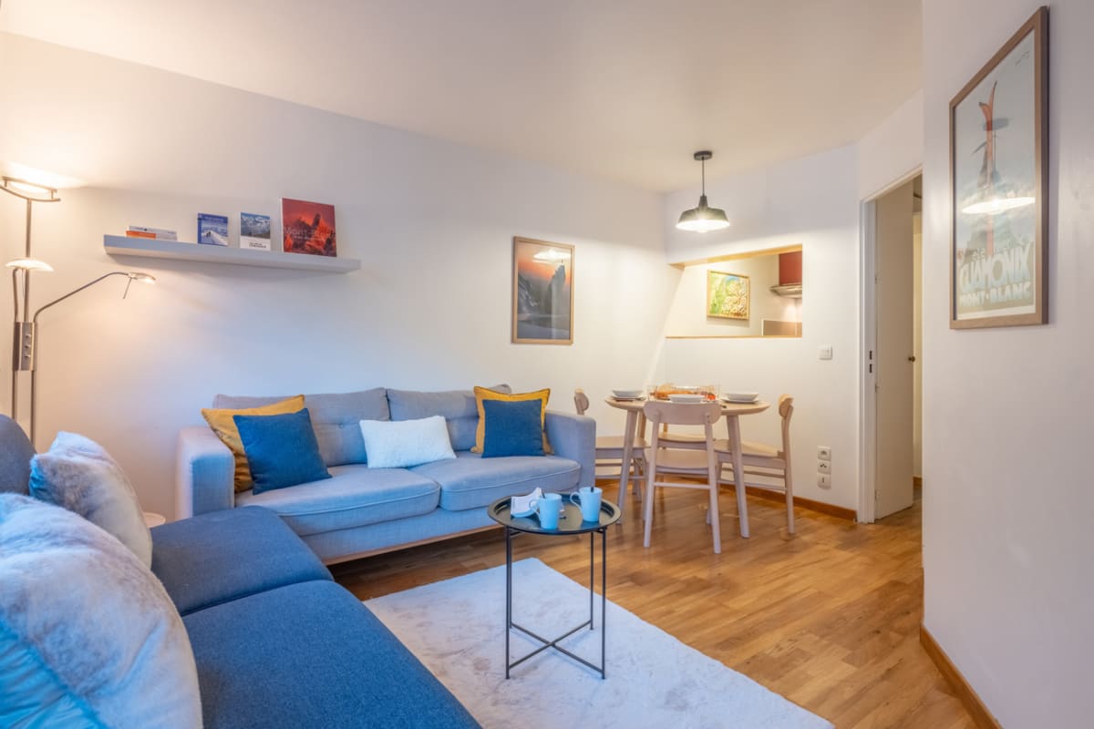 Appartement Évasion à Chamonix, vue imprenable Mont-Blanc 