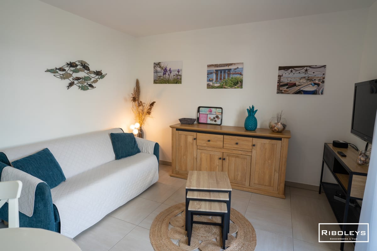 Maison Riboleys - Villa T3 à 400m de la mer avec piscine 