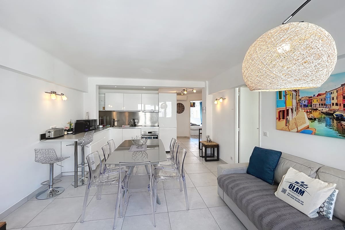  immobilier  4 pièces - Moderne Lumineux Croisette 1 mn, Coeur de Cannes Olam Properties