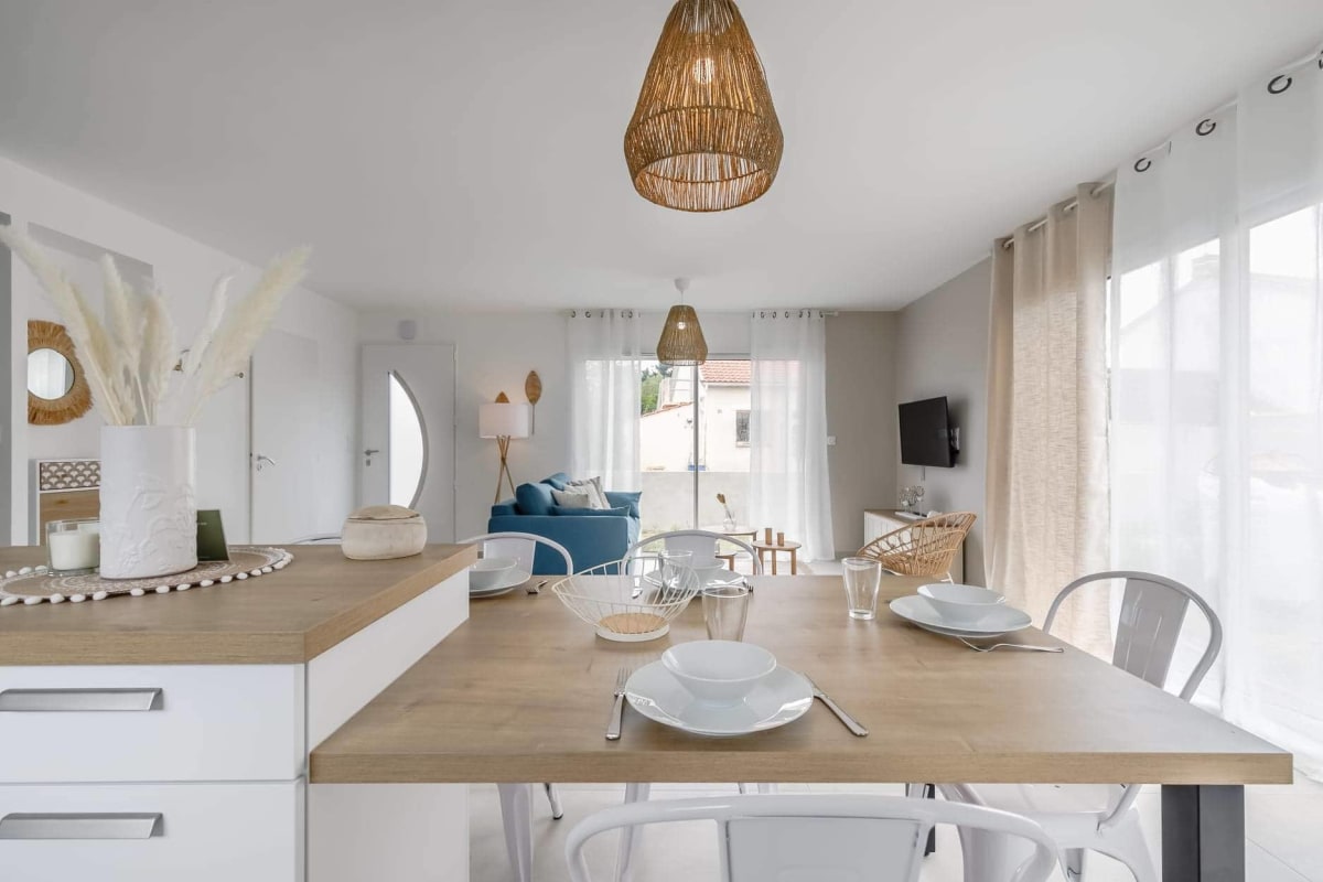 Maison   Clair Jeanne - 900m plage - Parking