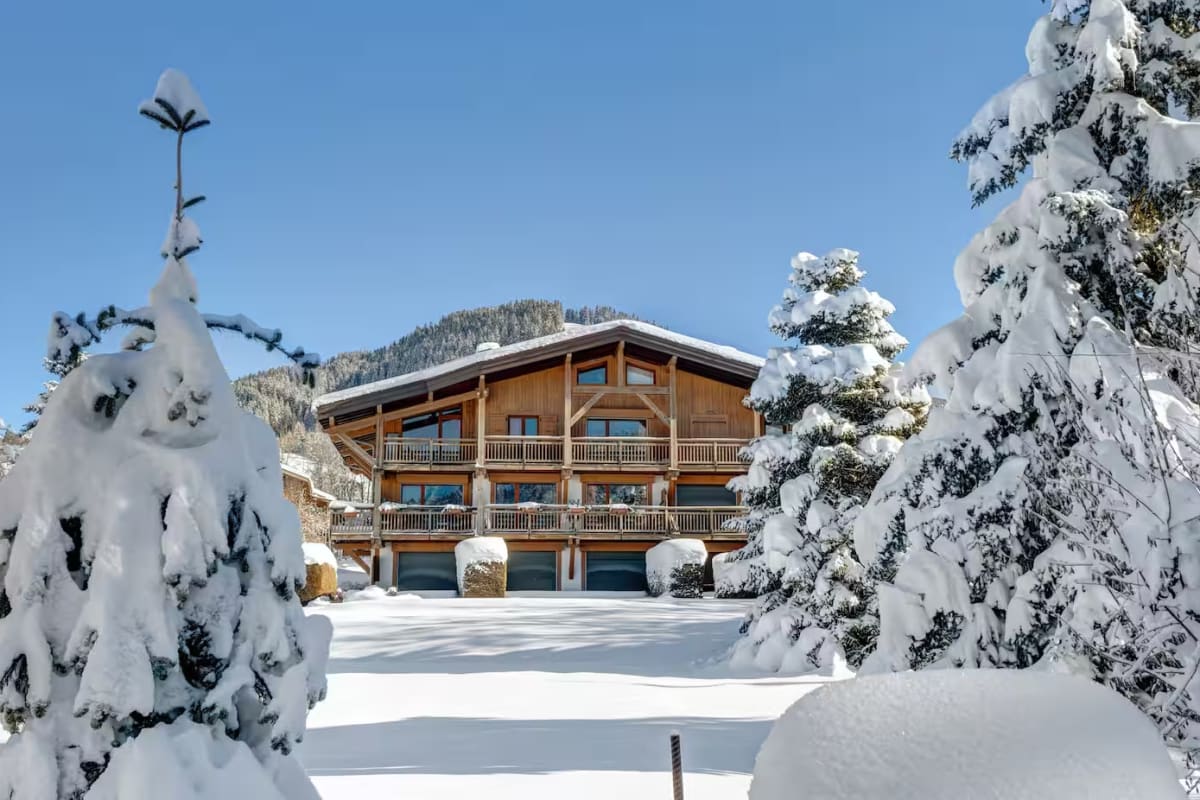  Appartement Appartement avec jardin en front de neige