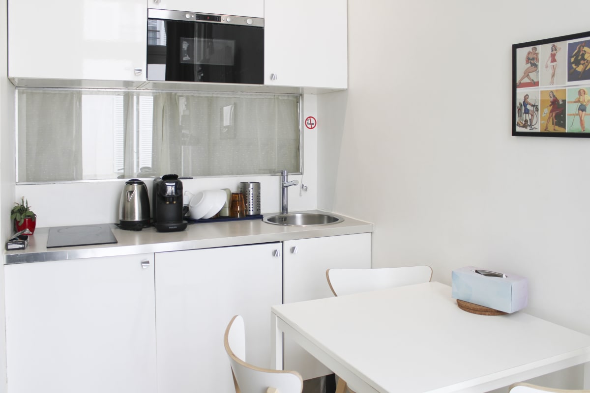 Appartement Studio cosy sur cour - Centre de Paris  