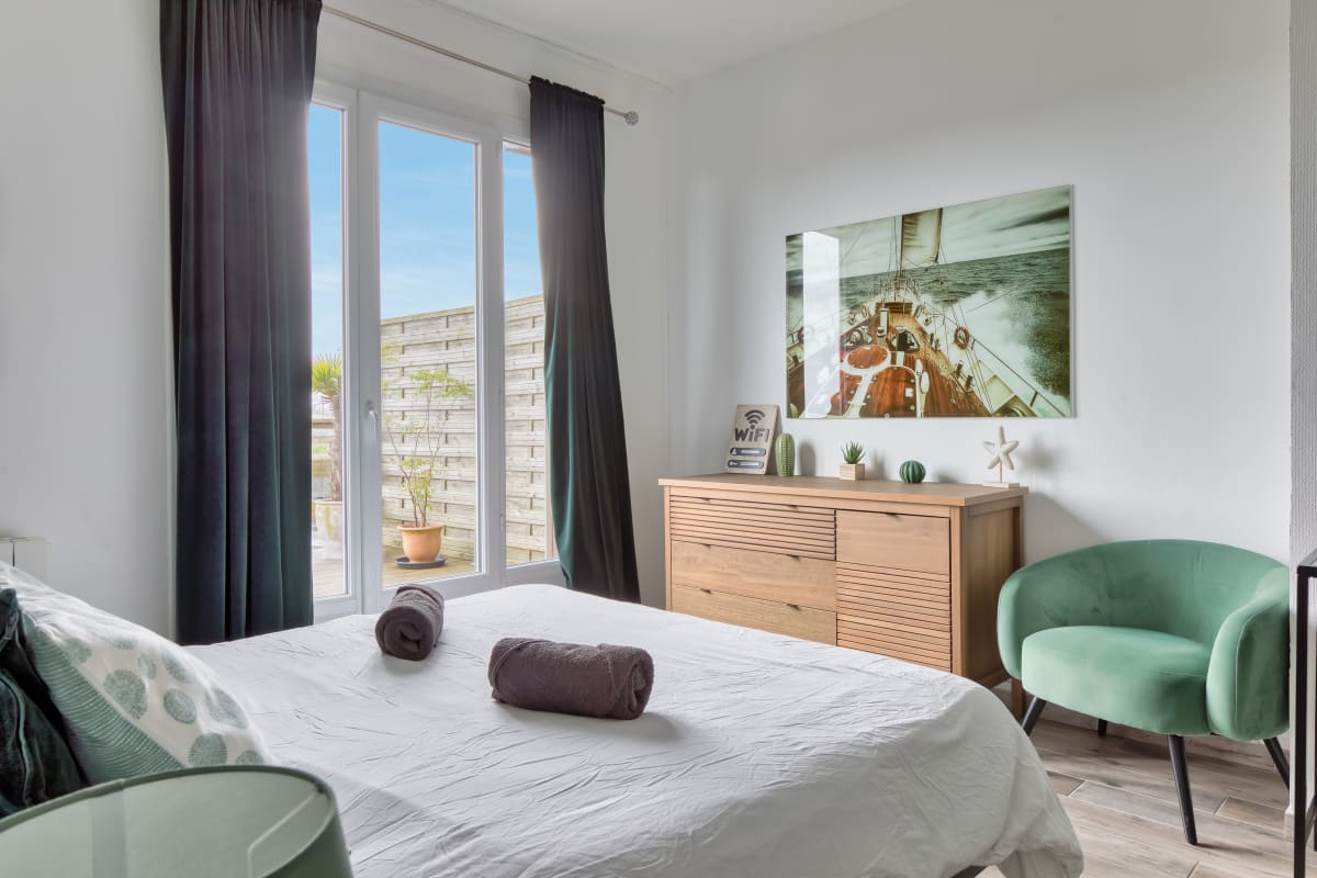  immobilier  Le Léon Gambetta, appartement avec terrasse vue mer 