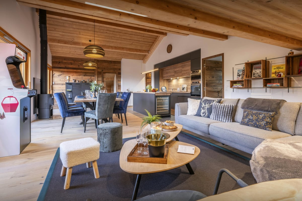  immobilier  Penthouse pour 9 avec vue sur le mont Blanc - OVO Network