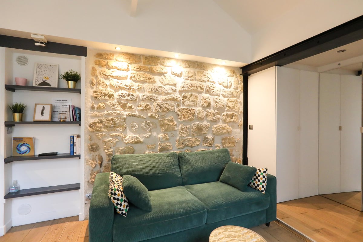  Appartement Charmant studio au cœur du 17ᵉ idéal pour 2