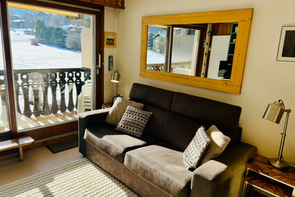 Appartement Petit apartement familial – vue sur Mont Blanc 