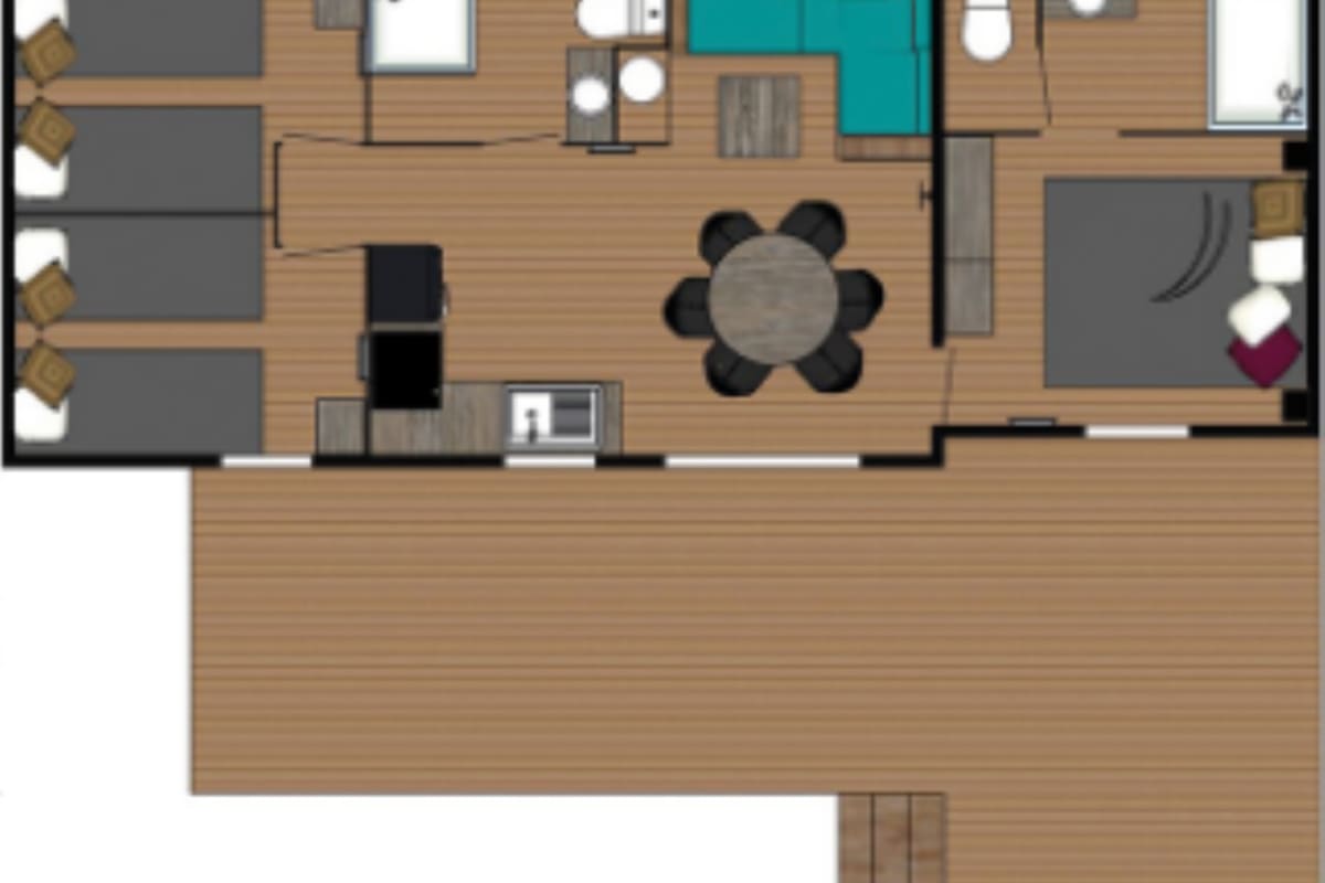 Mobil-home   Carva - Privilège 3 - 6p (1)