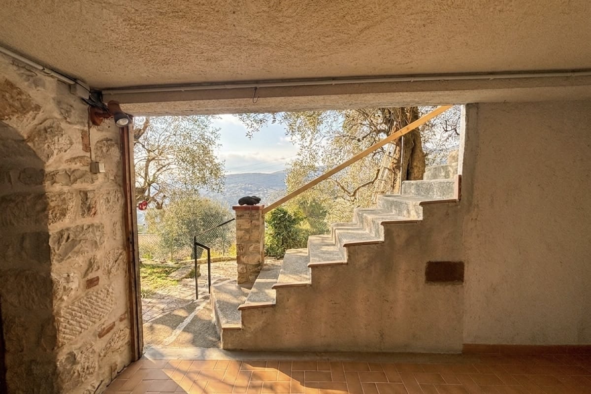 Maison La Bergerie des oliviers - calme et vue mer 