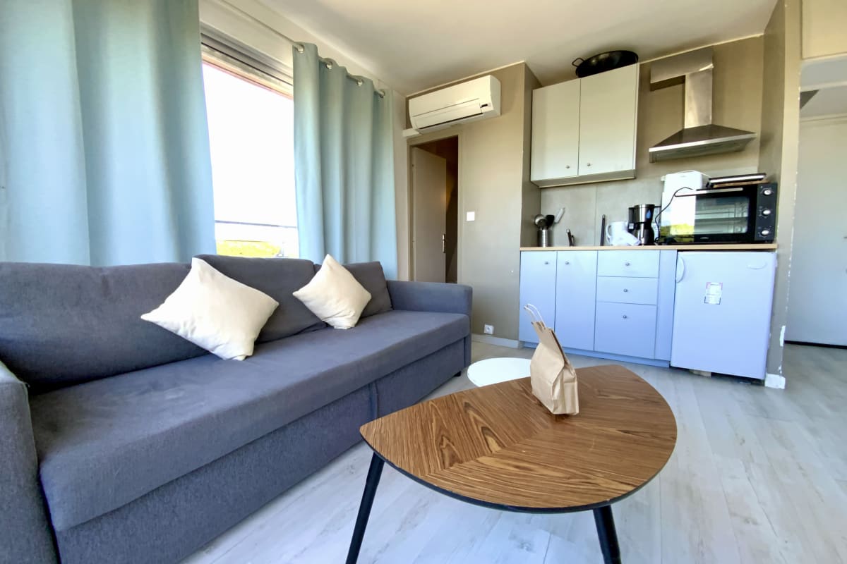 Appartement   Le Cocon Graulen – Studio lumineux à Port Camargue proche plage
