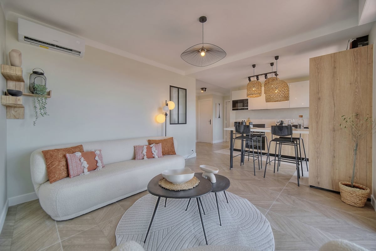  Appartement Vue mer panoramique à Cannes 