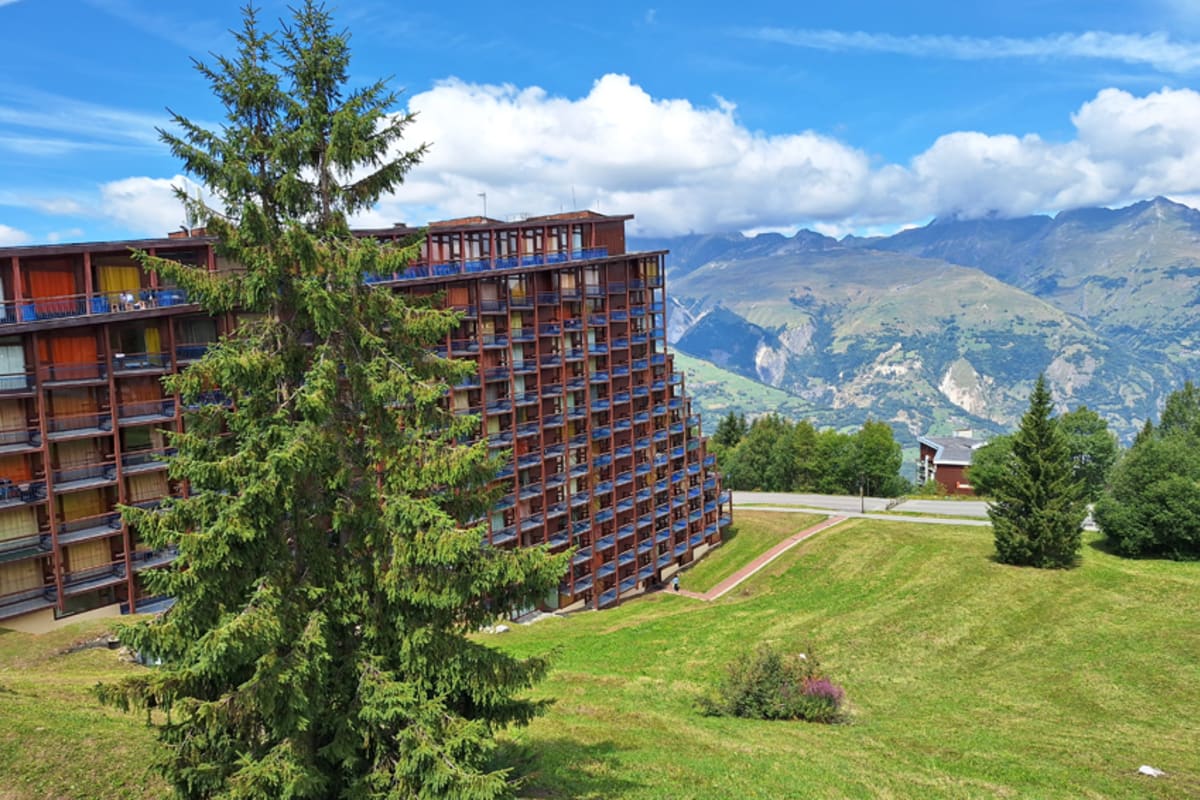 Immobilier Studio avec balcon - vue Arc 1800 Paradiski  