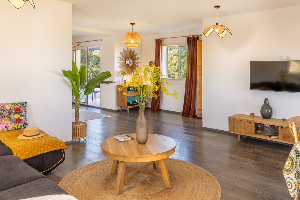  Appartement Casa Corsicana – appartement avec terrasse vue mer à Monticello