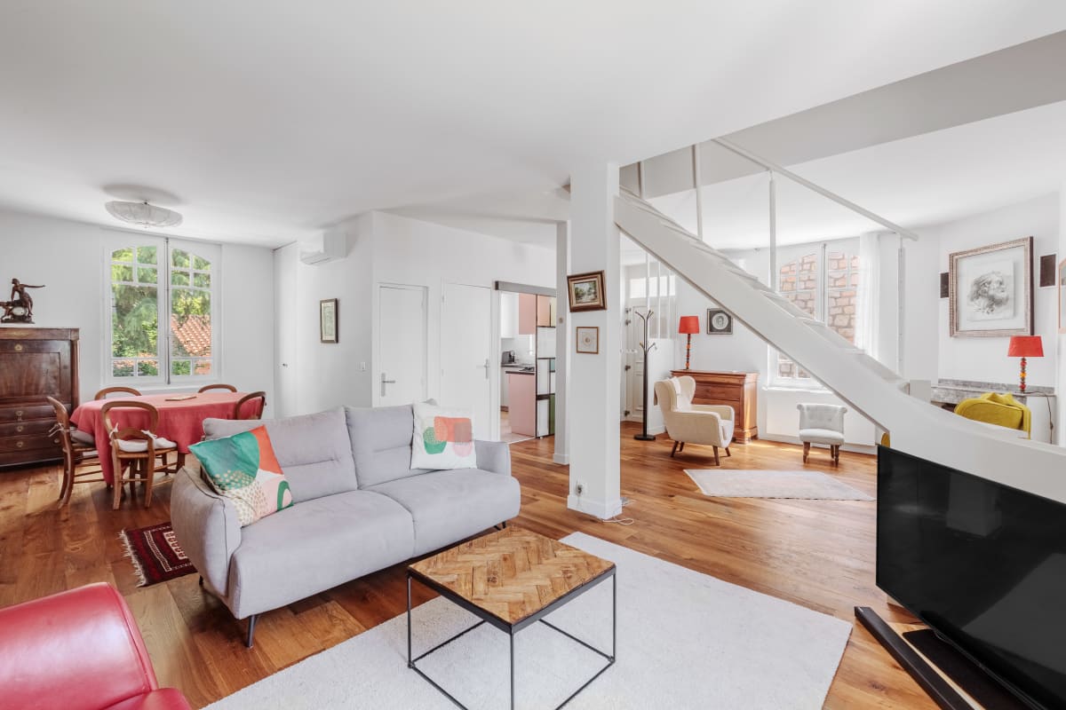  immobilier  Maison rénovée avec 2 chambres à Toulouse