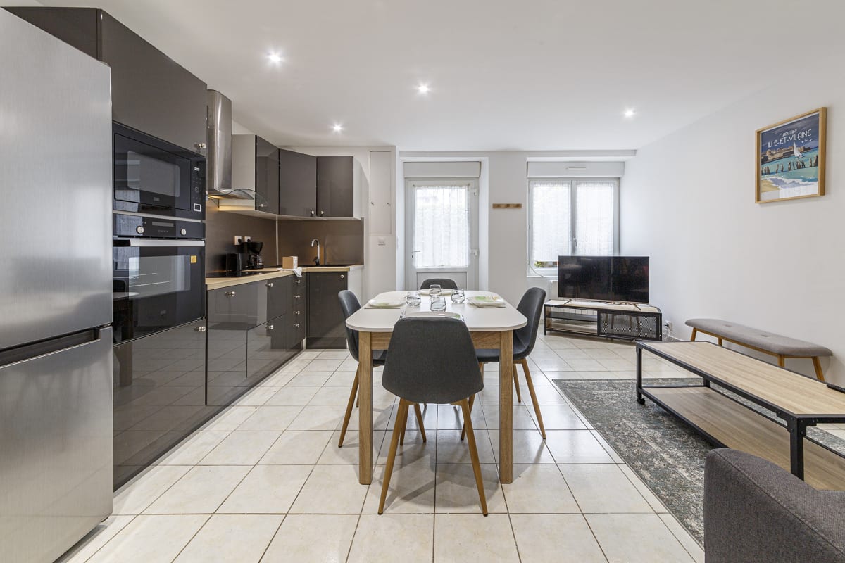 Appartement Le Carnot's - Wifi - Centre Cancale