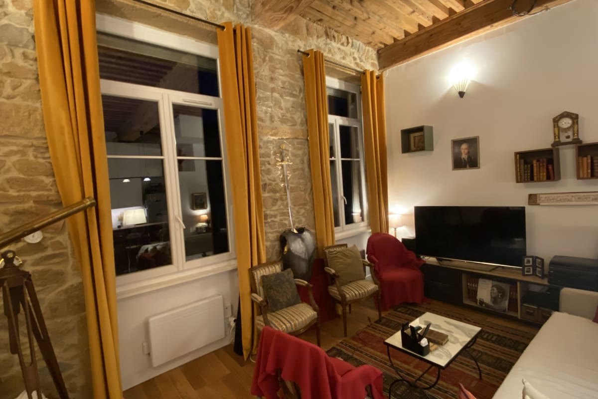 Appartement canut élégant à la Croix-Rousse
