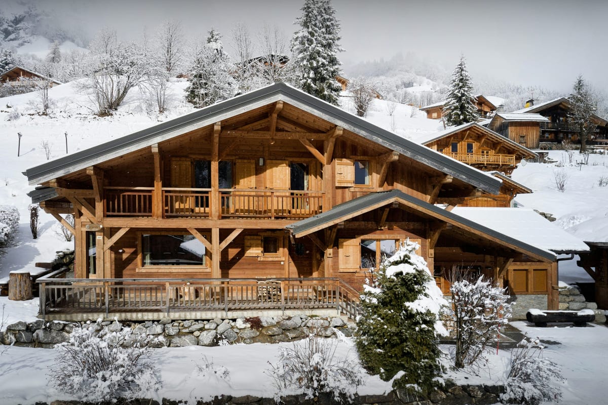 Chalet Chalet pour 10 avec sauna et jacuzzi à la Giettaz - OVO Network 