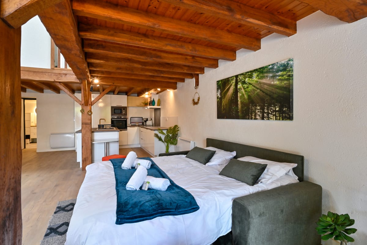 Immobilier La Cormorane - Plage - Terrasse et cour  