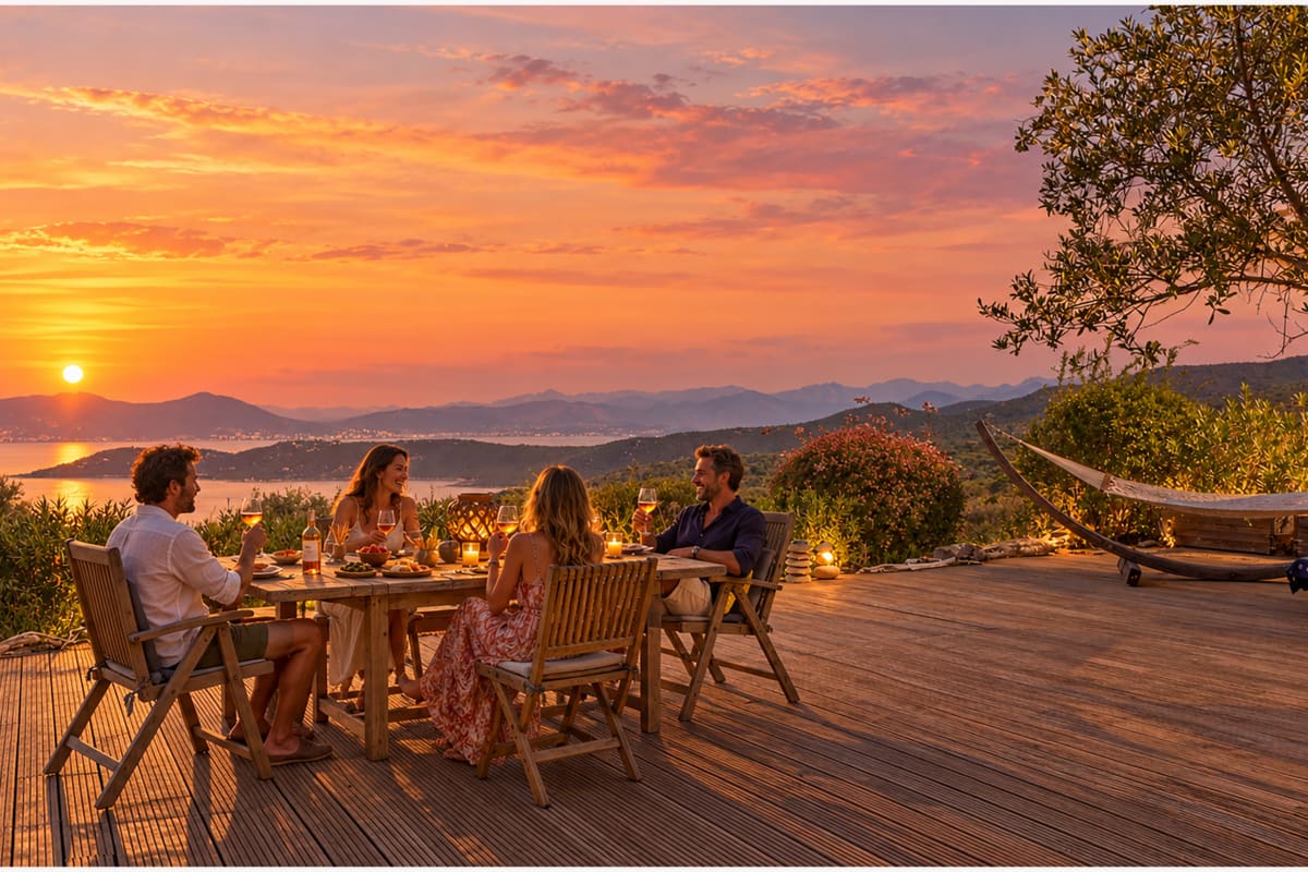 Villa Vadde Lungha – Écrin de verdure entre mer et montagne à Acqua Doria