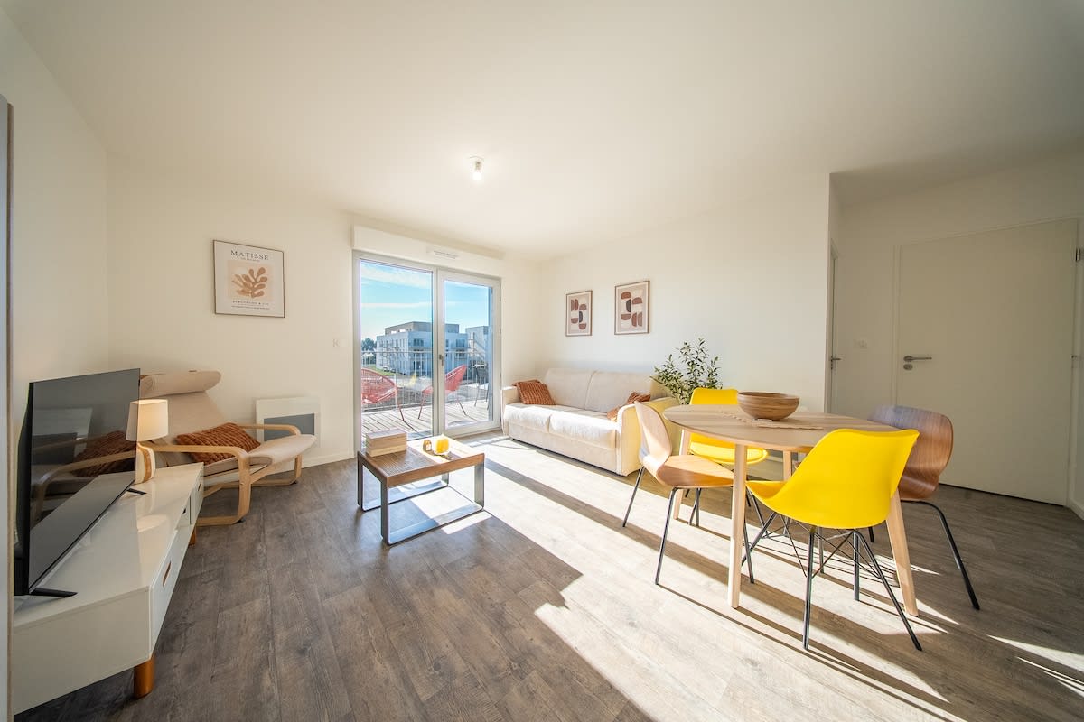 Appartement   T2 neuf & lumineux Calme et plages à 5 min