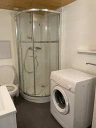 La salle de douche