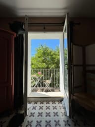 Balcon privatif de la chambre 1