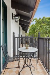 Private Balcony with outdoor seating