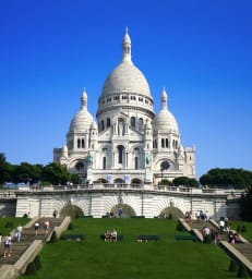 Basilique du Sacré-Cœur Montmartre à pied depuis Le Jardin Secret de...