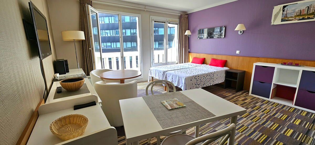 Appartement Paris Porte de Versailles Cosy Lodge 2 Appart hôtel parking wifi 4 pers 