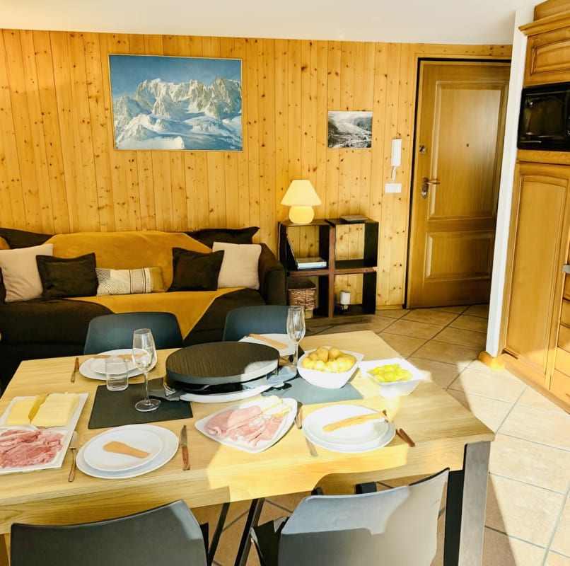 Appartement Balcon magique vue Mont Blanc, plein centre
