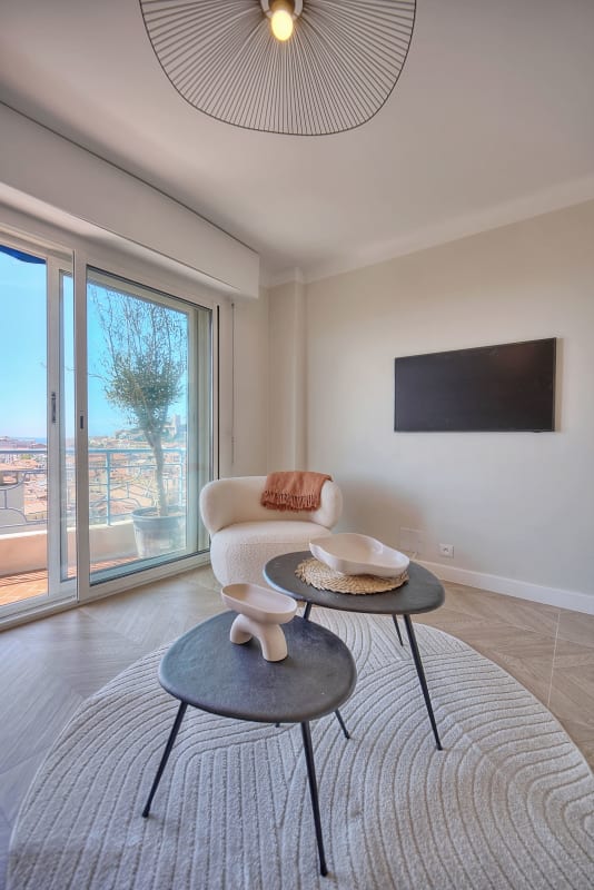  immobilier  Vue mer panoramique à Cannes 