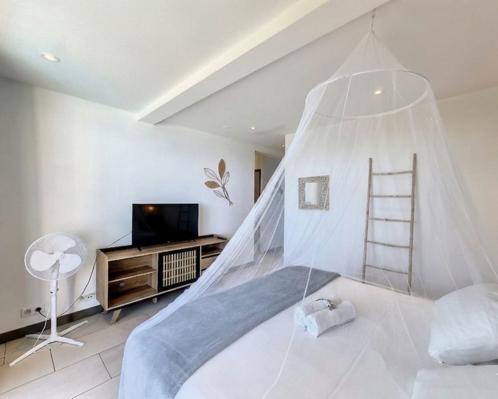 Immobilier Villa Thenor -Piscine et jardin -Vue mer  