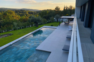Villa Sainte Victoire from the balcony