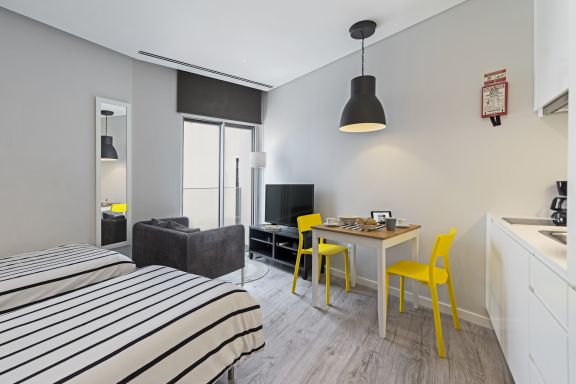 FAA Rentals 31 de Janeiro 4A, die Stadt zu Ihren Füßen