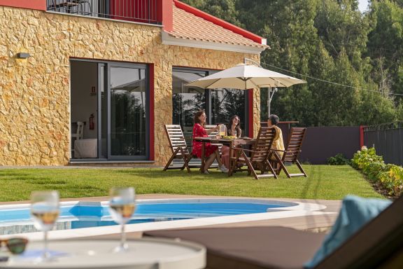 Felicidade Rocha I, für Familien, mit einem Pool.