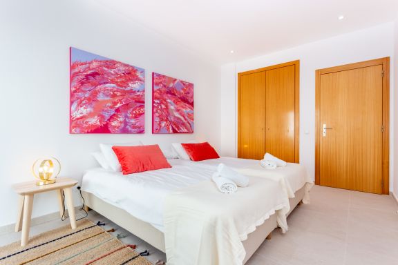Art-inspired modern apartment near Lagos marina and beaches