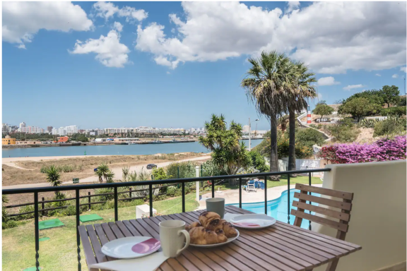 Ein-Schlafzimmer Apartment mit Meerblick Clube Rio Ferragudo