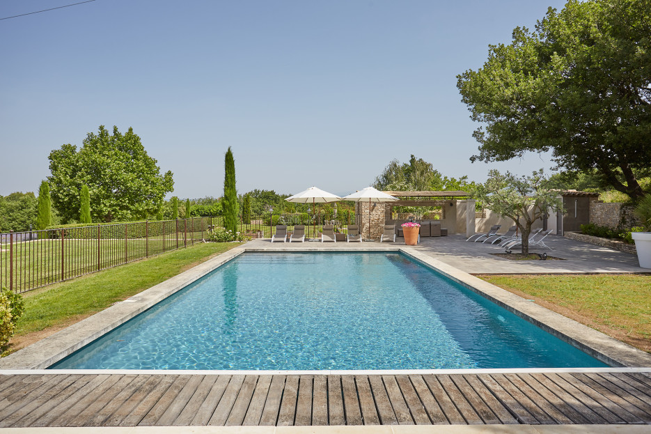 Vue sur le Mont Ventoux pour cette superbe maison de vacances