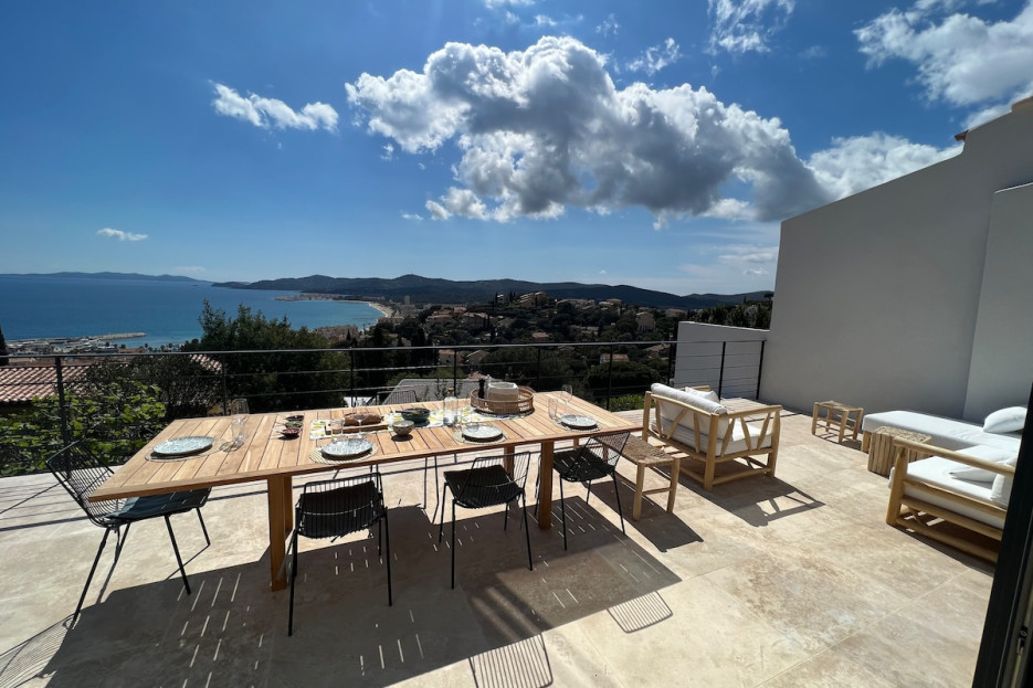 Terrasse vue mer 