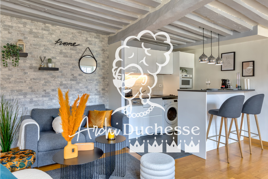 Appartement cosy et design sur la place du Vieux Marché à Rouen