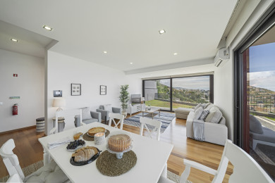 dining area and living room