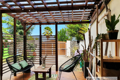 Pergola et salon d exterieur