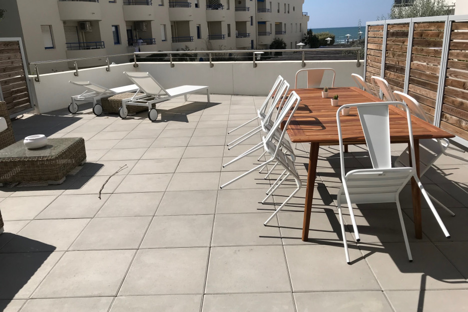 terrasse 70m2 vue mer