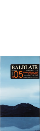 Balblair Vintage 2005 1st Release Single Malt 70cl