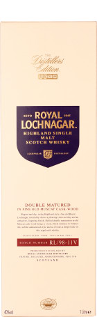 Royal Lochnagar Distillers Edition 1998/2011 1ltr