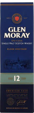 Glen Moray 12 years Single Malt 70cl